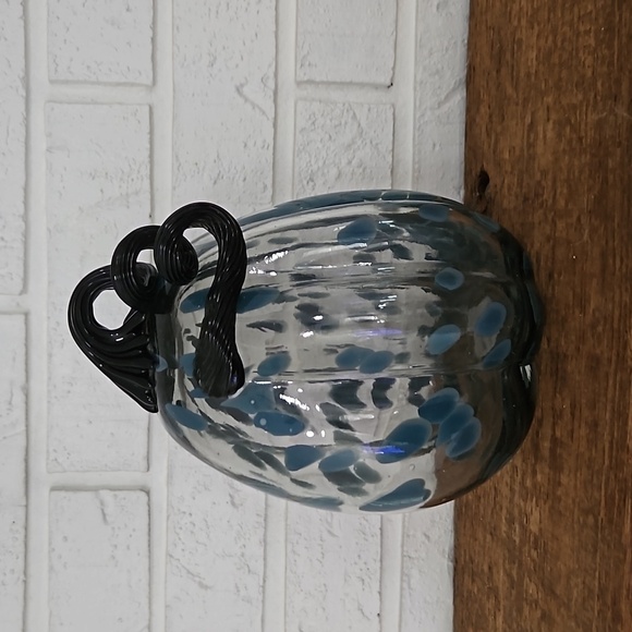 Thanksgiving glass pumpkin new - Picture 3 of 3